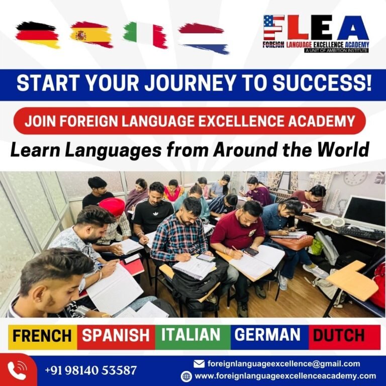 Italian Language Course in Jalandhar